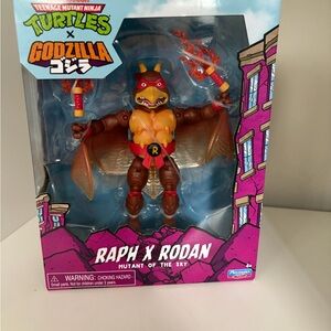 Godzilla X Tmnt Raph x Rodan Mutant of the Sky Action Figure